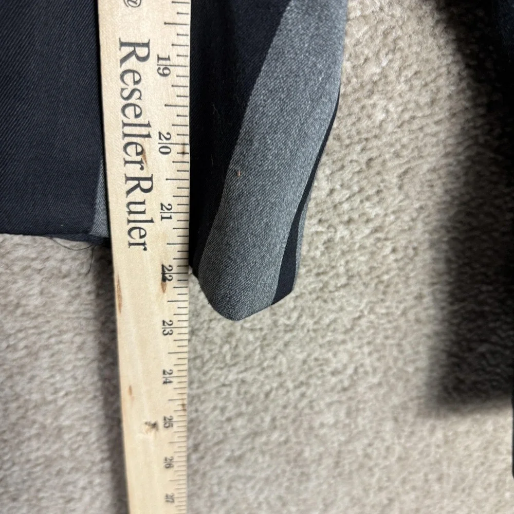 Vtg Canvasbacks Lutton & Horsfield Blazer Womens Small‎ Black Art Patch Jacket - Picture 6 of 11